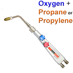 Lightweight Oxy Propane Gun